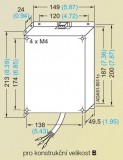Filtr pro MM4 konstrukční velikost B