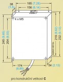 Filtr pro MM4 konstrukční velikost C