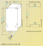 LC filtr pro MM4 konstrukční velikost B