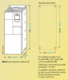 Rozměry Micromaster 4 velikost E